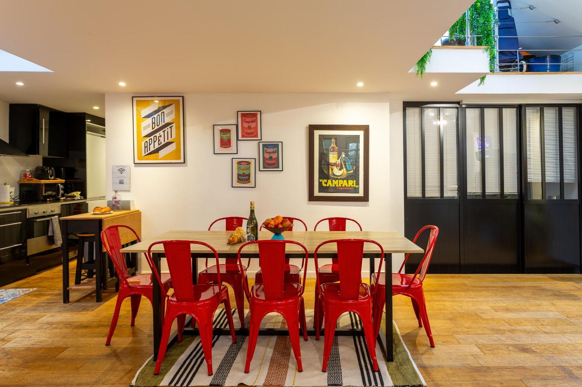 Loft Familial Au Coeur De Paris Avec Clim, Arcade Et Baby-Foot Proche Republique Et Canal St Martin Exterior photo